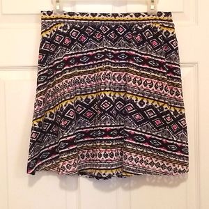 Patterned skirt